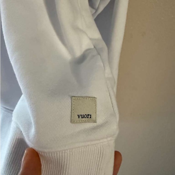 Vuori Men's Crewneck Sweater - Classic White - Picture 2 of 6